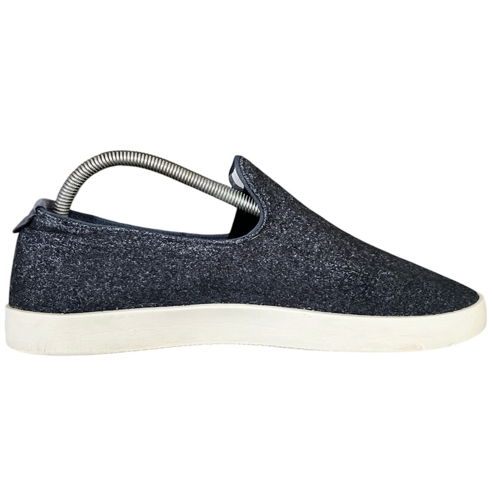 Allbirds Wool Loungers‎ Mens 9 Navy Blue Charcoal Merino Wool Slip On Sneakers